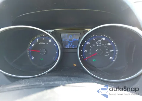 2014 Hyundai Tucson Se from USA, damaged, VIN KM8JUCAG2EU869989